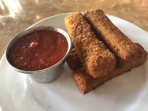 Mozzarella sticks   at Pura Vita in Redondo Beach