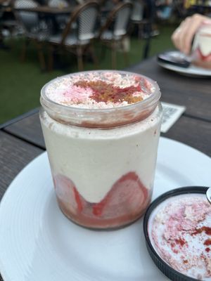 Today’s special - Strawberry Cloud  at Pura Vita in Redondo Beach