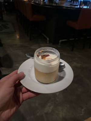 pumpkin cheesecake: so moist & decadent. perfect amount of pumpkin & sweetness  at Pura Vita in Redondo Beach