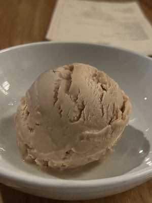 Hazelnut gelato  at Pura Vita in Redondo Beach