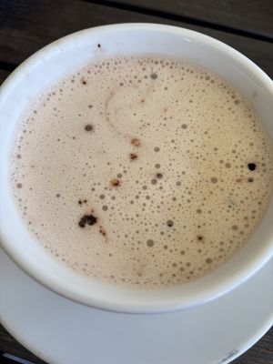 Hot cocoa.  at Pura Vita in Redondo Beach