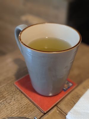 Green tea at Bab in Milan