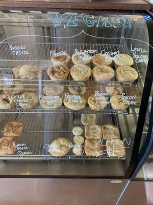 Vegan pastries   at Sanny Bakehouse in San Remo