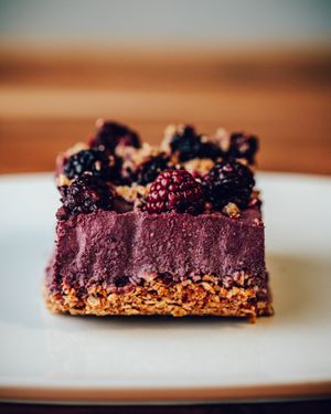 Blackberry & Balsamic 'Cheesecake' at E.P's Takeaway in Copenhagen