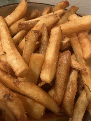 Fresh, homemade fries  at E.P's Takeaway in Copenhagen