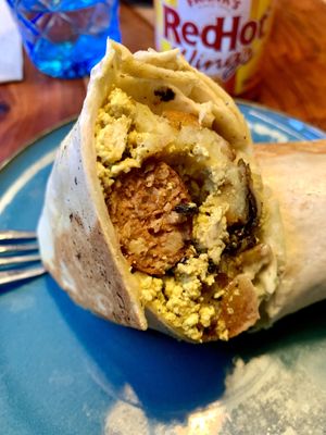 AMAZING Breakfast Burrito! 😍   at E.P's Takeaway in Copenhagen