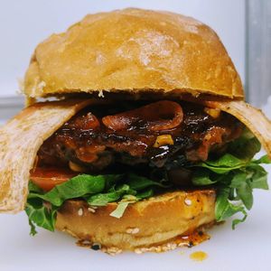 The Libertine Burger at Algorithm Food Truck in Philadelphia