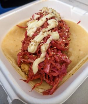 Crispy Tofu Taco at Algorithm Food Truck in Philadelphia