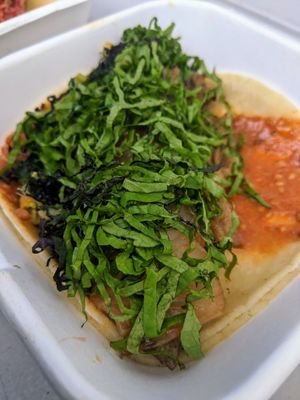 Korean BBQ Taco at Algorithm Food Truck in Philadelphia