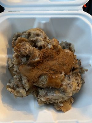 Irish Potato Bread Pudding (Daily Bread Pudding Special). at Algorithm Food Truck in Philadelphia