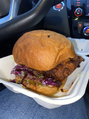 Nashville Hot Chicken. at Algorithm Food Truck in Philadelphia