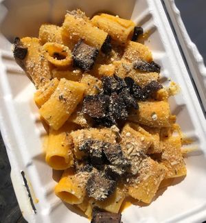 Pumpkin Ravioli at Algorithm Food Truck in Philadelphia