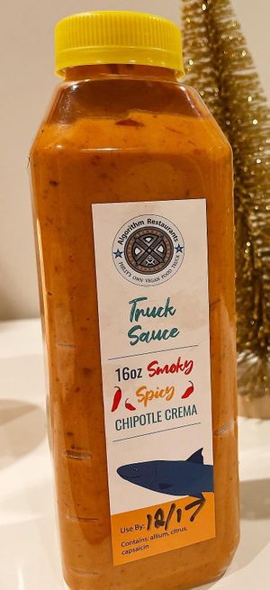 Truck Sauce at Algorithm Food Truck in Philadelphia
