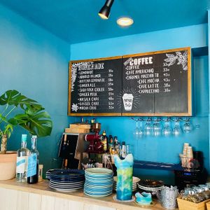 Coffee bar at Millow Kitchen in Yokohama