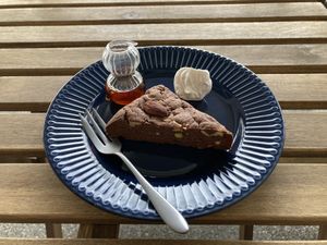 Scone at Millow Kitchen in Yokohama