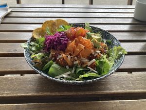 Taco rice  at Millow Kitchen in Yokohama