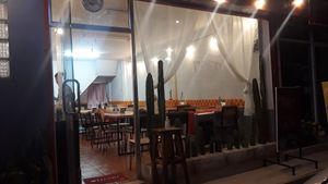 Outside at COCO Burrito Box in Chiang Mai