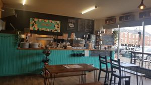 Interior #Veganuary at Up North Pizza Co in South Shields