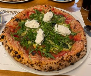 Sicillian veganuary special  at Up North Pizza Co in South Shields