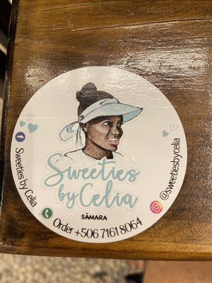 The owners logo   at Sweeties by Celia in Samara