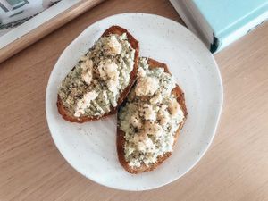smashed avo at Soul Sisters Café in Camberwell