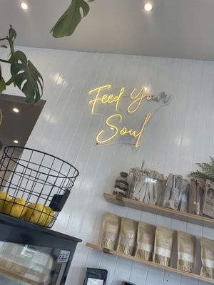 Inside  at Soul Sisters Café in Camberwell