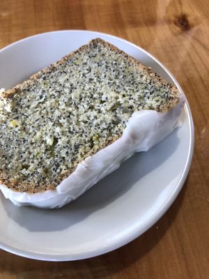 Lemon poppyseed  at The Hip Cafe in Fayetteville