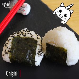 Avocado Onigiri at Atsui Ramen in San Jose