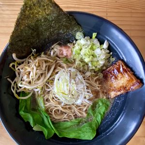 vegan ramen  at Atsui Ramen in San Jose
