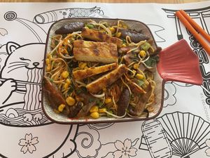 Vegan kinoko  at Atsui Ramen in San Jose