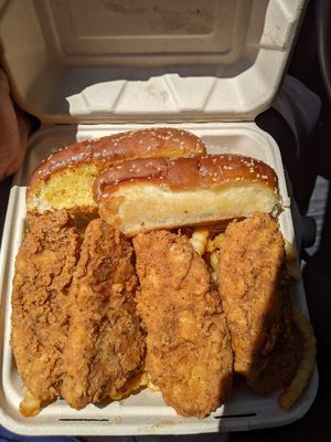 DBC 4pc Tenders Box Combo at Don't be Chick'n in San Jose