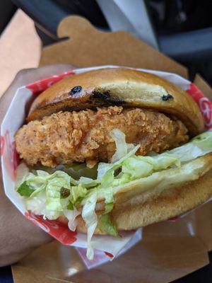 "Side Chik" lol at Don't be Chick'n in San Jose