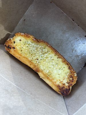 Garlic bread- 100000000/10  at Don't be Chick'n in San Jose