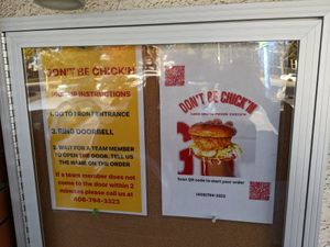  at Don't be Chick'n in San Jose