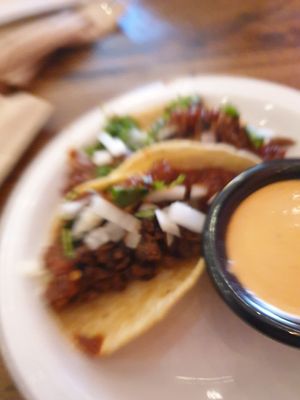 chipotle sauce that was not on menu at Sugar Taco in Sherman Oaks