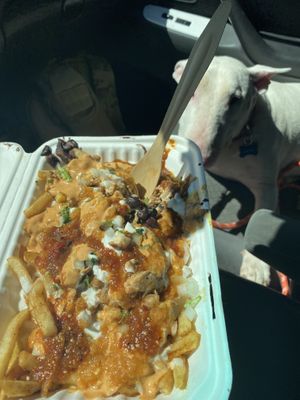 Jackfruit fries  at Sugar Taco in Sherman Oaks