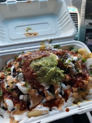 Carne asada nachos  at Sugar Taco in Sherman Oaks