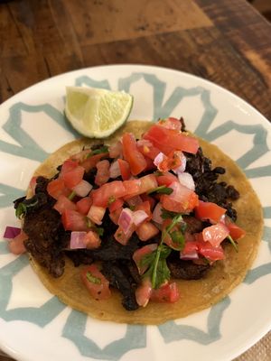 Pollo taco  at Sugar Taco in Sherman Oaks