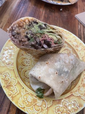 Fish burrito 🌯🤤  at Sugar Taco in Sherman Oaks