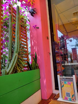 Outside at Sugar Taco in Sherman Oaks