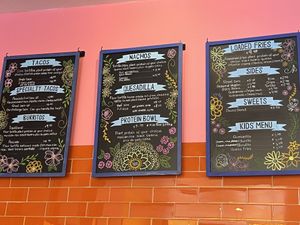 Menu includes kid options   at Sugar Taco in Sherman Oaks