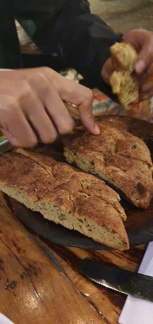 "Nomad bread" at Rainarai in Rotterdam