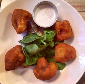  Buffalo crusted cauliflower wings at Candle Cafe in New York City