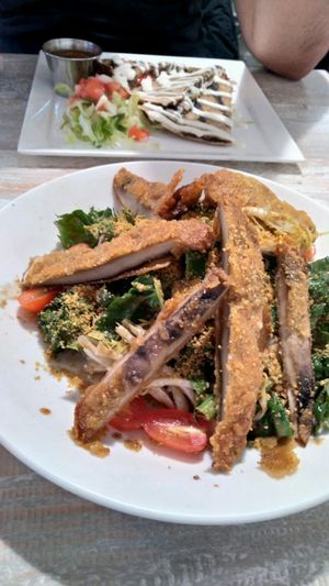 portobello Salat  at Candle Cafe in New York City