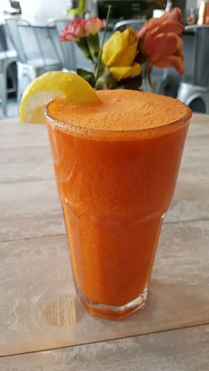 Flu fighter juice at Candle Cafe in New York City