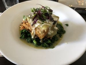 Lasagna dish at Candle Cafe in New York City