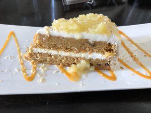 Carrot cake at Candle Cafe in New York City