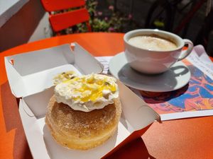 Beauty at Beige Donuts in Penzance