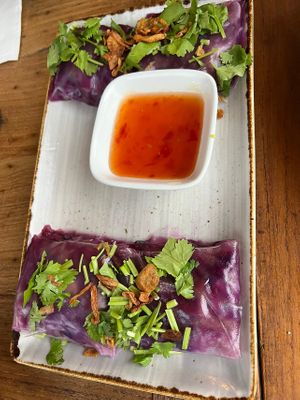 Dim Sims  at Thai Fusion in Kirribilli