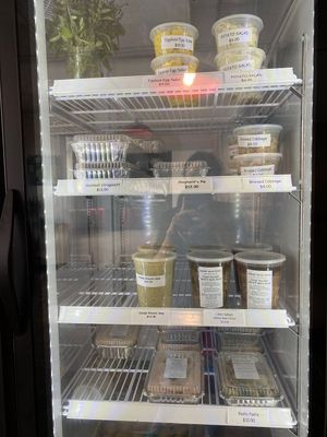 Pre-made take out meal cooler  at Garden Truck Foods - Maybe closed in Jacksonville